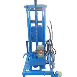 Quality 100m Deep Electric Portable Water Well Drilling Rig With 22 HP Engine 40kg Maximum Load wholesale
