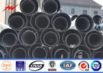 ASTM A123 Outdoor Electric Steel Transmission Line Poles 1mm - 36mm Wall