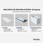 FES200L Solder Fume Extractor Accessories Replacement Filter Set 4.5kg