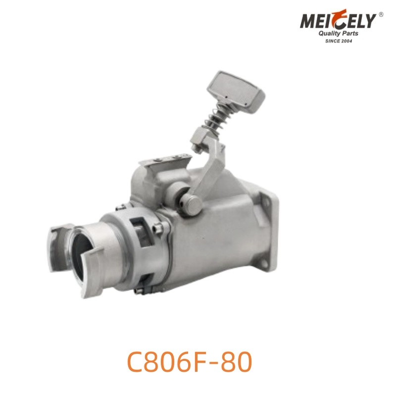 C806F-80 Heavy-Duty Industrial-Grade Discharge Faucet Valve For Tank Trucks