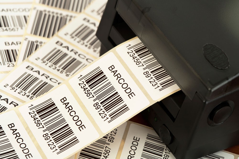 Adhesive Custom QR Code Stickers