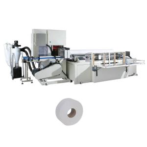 Quality Good Quality Toilet Paper Jumbo Bath Tissue Paper Cutting Machine PLC Control 15-30cuts/Minute wholesale