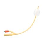 OEM Two Way Nature Latex Foley Catheter FR12 FR14 280mm Length