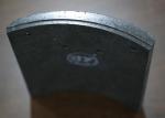 Auto Spare Parts Drum Brake Linings Thermaplastic and Carton Packaging