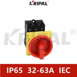 Quality 32A 3 Pole 230-440V IP65 Waterproof Isolator Switch IEC standard wholesale