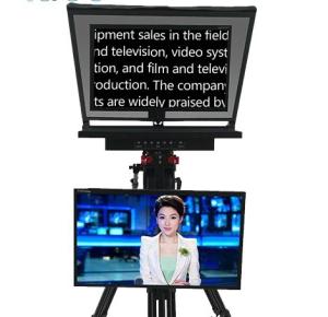Quality 21 Inch Auto-Mirror TV Studio Broadcast Teleprompter Boost Your Production Efficiency wholesale