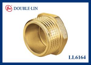 Quality DIN 259 Thread 1 inch Male x Male Brass End Cap wholesale