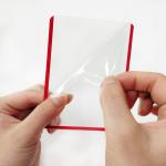 Hard Pvc Photo Game Sports Card Holder 35pt Clear Toploaders With Cover Film