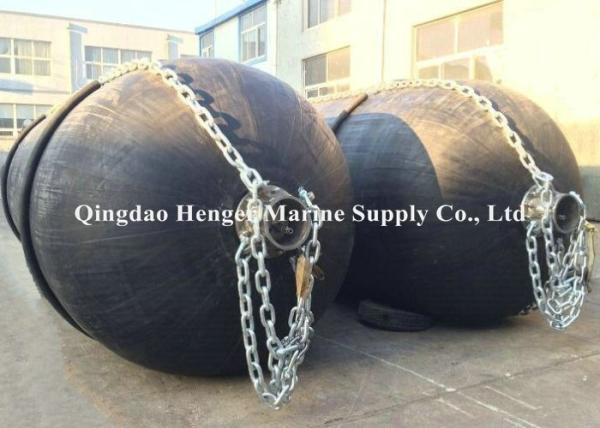 Self - Adjustable Submarine Fenders / Marine Floating Wheel Fender Natural