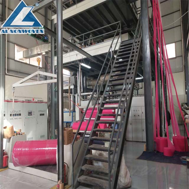 High Speed S Sigle Beam Non Woven Fabric Bag Making Machine Great Performance