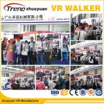 Wonderful Full Motion Video Game 9D VR Simulator Treadmill For Shopping Park