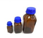 Amber Brown Glass Reagent Bottle 100ML 250ML 500ML 1000ML With Graduation