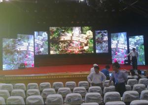Quality 500mm x 500mm HD Indoor 4.81mm Full Color Die-casting Aluminum Cabinet Stage Rental LED Display wholesale