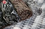 Fake Rabbit Plush Toy Fabric Brushed Printing Warp Tricot Knitting 350 Gsm