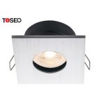 IP65 Gu10 Bathroom Downlights , Aluminium Waterproof Recessed LED Downlight