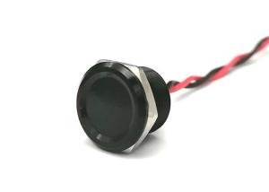 Quality 19mm Waterproof Piezo Touch Switch Ip68 Momentary Black For Marine wholesale