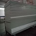 grey white EPS sandwich waterproof wall panels 1150-100-0.376mm for prefab
