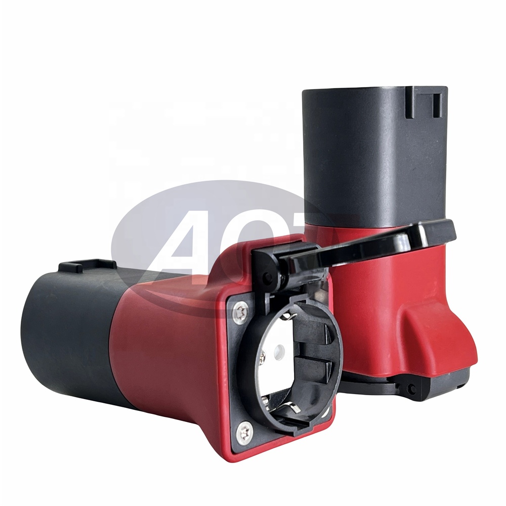 MG ZS MG4 MG5 Discharge V2L EV Cable Adapter 3.5 Kw Vehicle to Load Type 2 to British Standard Socket BLACK for Peugeot