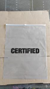 Quality Travel Bag For Garment And Skin Care Product Zipper Plastic Packaging Bags wholesale
