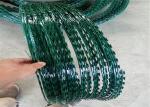 PVC Coated BTO-10 Razor Barbed Wire Fence With High Strength For Fencing