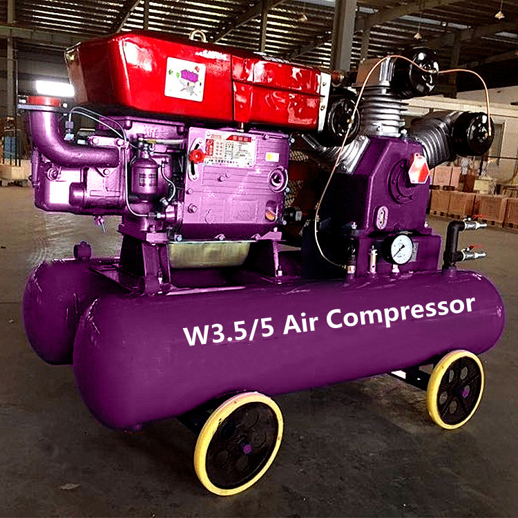 Belt Driven Air Compressor Reciprocating Air Compressor Machine Piston Air Compressor