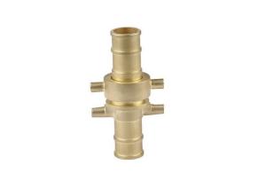 Quality Straight Type Fire Adapter Forged Brass Fire Fighting Pipe Fittings wholesale