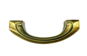 Quality Metal hardware zamak Coffin Handles, Bronze Color and High Polished H028 size 17.5*7 cm wholesale