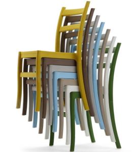 Quality stackable plastic replica leisure chair furniture wholesale