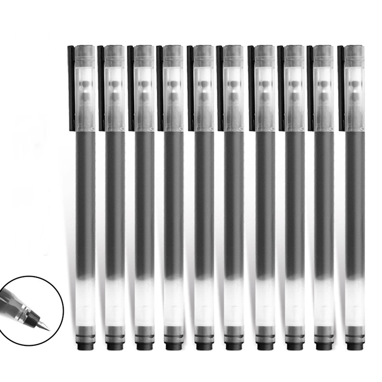 Automatic Ink Filling Gel Ink Refill Pens 05mm for Bulk Colored Plastic Ballpoint Pen