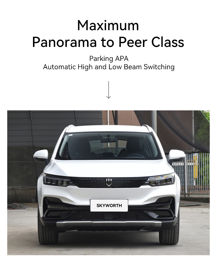 2023 Skyworth Ev6 520 Km Range Pure Electric Suv 320 N m Total Torque 150 Kw Total Motor Power Four-wheel speed Electric Car