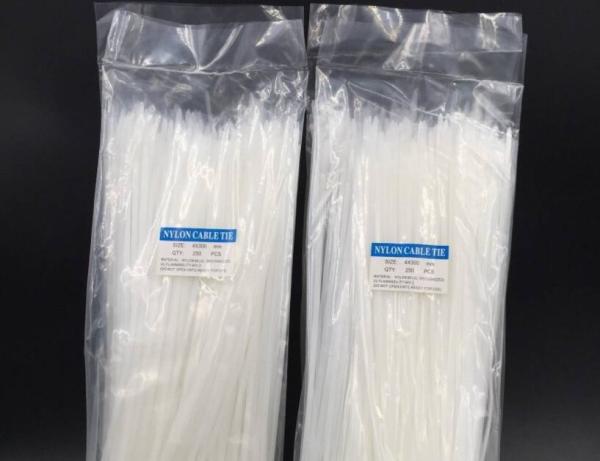 Heavy Duty Nylon Tie Wraps / Self-Locking Cable Ties 300mm Long