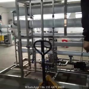 Quality 4KW Brackish Water RO Plant , 280KG Salt Water Treatment Systems wholesale