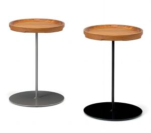Quality Plywood Small Side Coffee End Table Wooden Top Steel Base Tables For Lounge wholesale