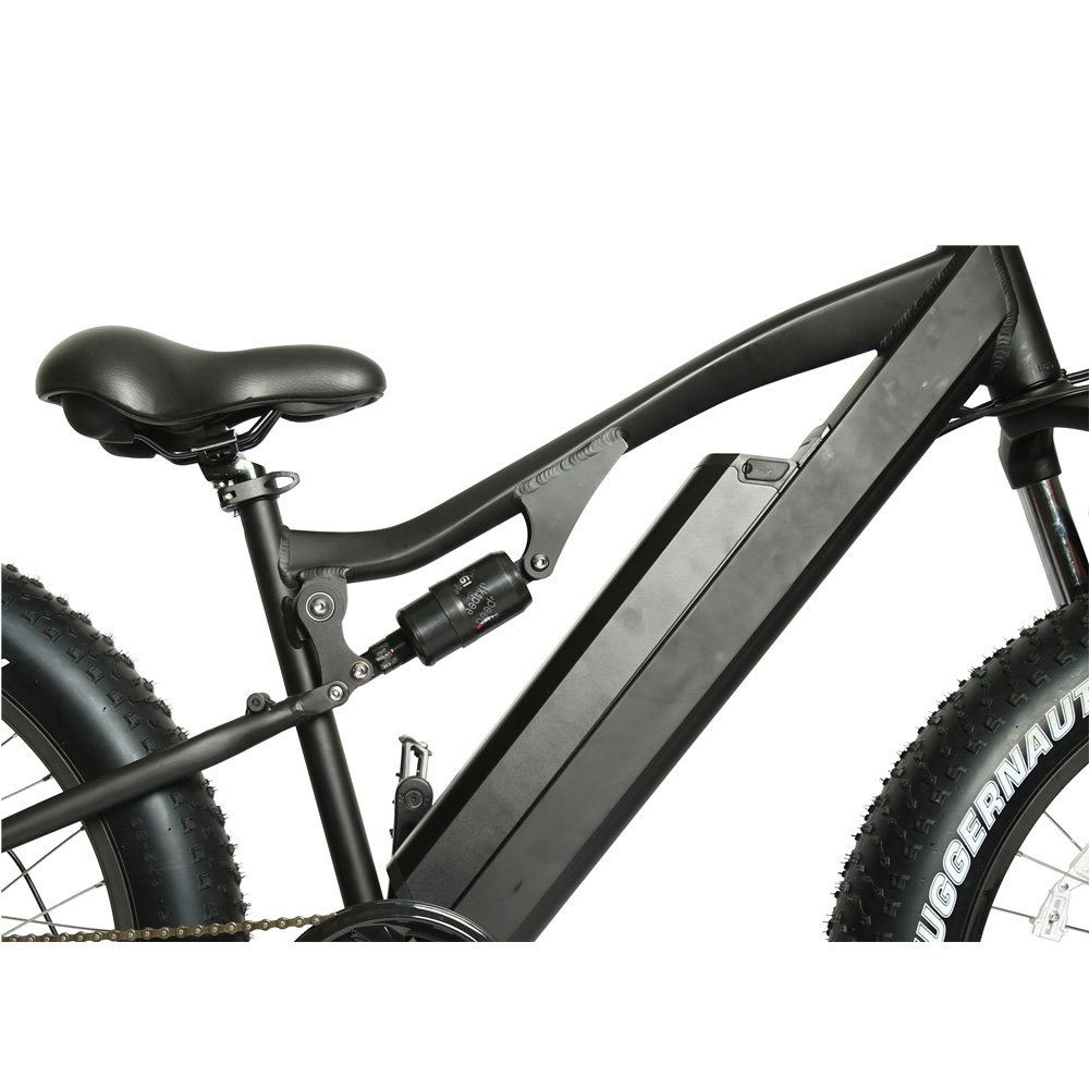 Customized Electric Bicycle 48v 500w Full Suspension E Bike with 13 AH Down Tube Battery