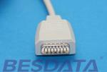 Nihon Kohden Cardiofax EKG ECG Cables And Leadwires 10 Leads / 12 - Channel