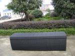 Waterproof Grey Resin Wicker Storage Box For Hotel , 1200*600*650mm