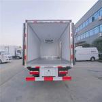 Light Duty Refrigerated Box Truck 100km/H , Choi Steel Frozen Food Delivery