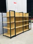Metal Heavy Duty Shelves For Book Stores Customized Color Size