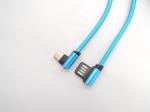Double Sided Plug Right Angle 480Mpbs USB Data Transfer Cable