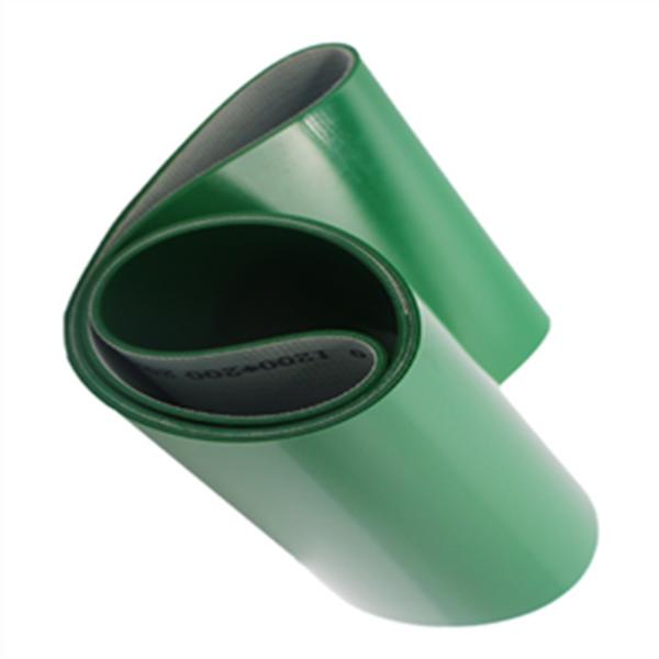 Cheap Glossy 2mm PVC Conveyor Belt Heat Resistant for sale