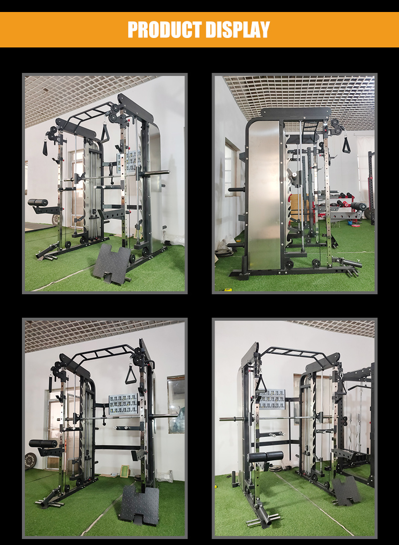 Gym Smith Machines Cable Trainer Smith Multi Functional Station Squat Rack