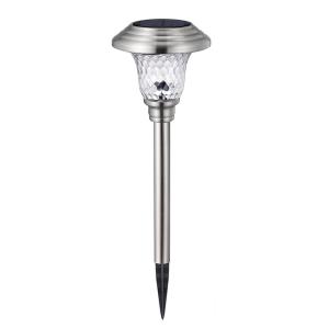 Quality Metal Solar Lamp Amazon Heavy Duty Durable Stainless Steel Tube Solar Light for Garden wholesale