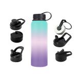 Custom Logo Wide Mouth Vacuum Insulated Water Bottles Bpa Free