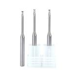 Carbide Long Neck Flat Milling Cutter Micro Diameter Series