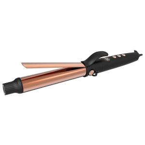 Quality Black Gold Ceramic Curling Iron Wand Automatic Hair Curler For All Hair Types wholesale