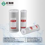 White and Blue Carbon Active Charcoal CTO Filter Cartridge for Home Filtration