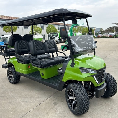 Four Seater Golf Cart Powerful Engine Multi Functional Seating Adaptable To Various Course Challenges