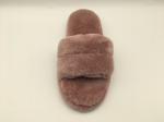 Stylish Womens Warm Winter Slippers Non Slip Pink Fleece Slippers