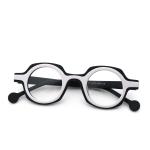 Black Brown Blue Acetate Glasses Optical Frames MR 98061
