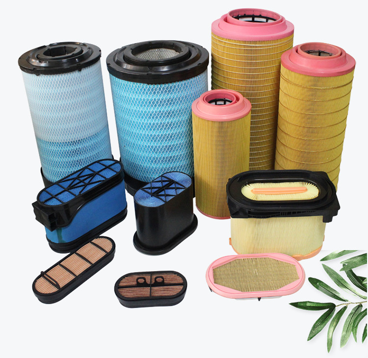 EX120-2/5 Hitachi Excavator Parts Air Filter JA633 4206098 4247974 AF25009 AF25008